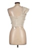 Just BEE Queen 100% Cotton Tan Sleeveless Top Size L - photo 2