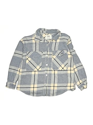 Zara Long Sleeve Button-Down Shirt (view 1)