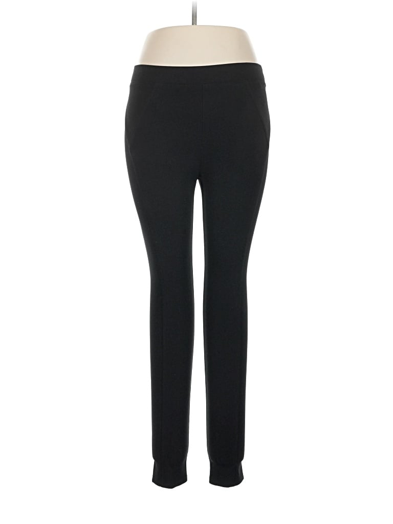 Pre-owned Three Dots Active Pants In Black