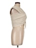 Just BEE Queen 100% Cotton Tan Sleeveless Top Size L - photo 4