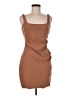 Bec & Bridge Solid Brown Cocktail Dress Size 8 - photo 1