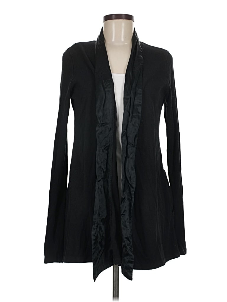 Pre-owned Pj Harlow Cardigan Sweater In Black