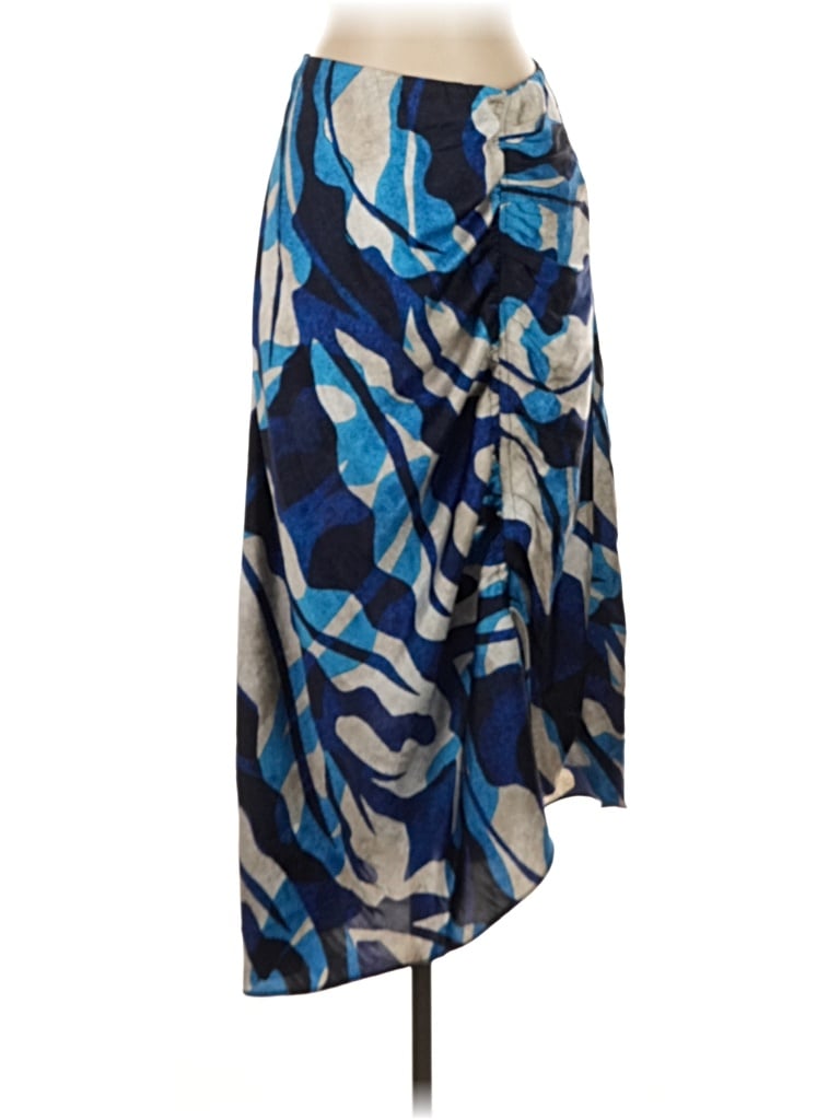 Pre-owned Nic + Zoe Casual Skirt In Blue