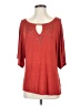Perseption Concept Red Short Sleeve Top Size S - photo 1