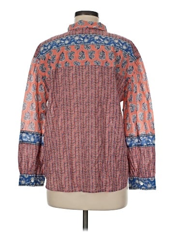 Purejill Long Sleeve Button-Down Shirt (view 2)