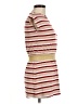 Blune Stripes Red Casual Dress Size 8 - photo 4