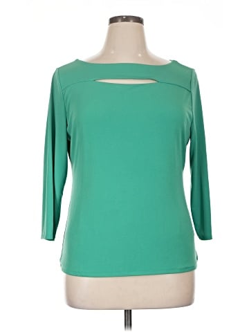 Carmen Carmen Marc Valvo 3/4 Sleeve T-Shirt (view 1)