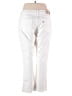 Levi's Solid White Jeans Size 18 - photo 2