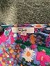 Rails 100% Cotton Floral Multi Color Purple 3/4 Sleeve Blouse Size XL - photo 7