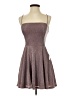 Windsor Metallic Brown Cocktail Dress Size S - photo 1