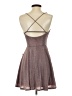 Windsor Metallic Brown Cocktail Dress Size S - photo 2