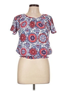 Sag Harbor Short Sleeve Blouse (view 1)