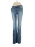 BKE Hearts Blue Jeans Size 26 waist - photo 1