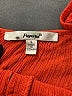 Papaya 100% Rayon Orange 3/4 Sleeve Blouse Size L - photo 7