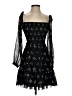 Wilfred 100% Polyester Stars Black Cocktail Dress Size XS - photo 1