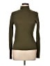 J.Crew 100% Cotton Green Long Sleeve Turtleneck Size L - photo 1