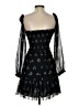 Wilfred 100% Polyester Stars Black Cocktail Dress Size XS - photo 2