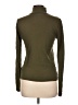 J.Crew 100% Cotton Green Long Sleeve Turtleneck Size L - photo 2