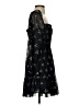 Wilfred 100% Polyester Stars Black Cocktail Dress Size XS - photo 4