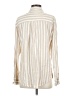 Universal Thread Stripes Ivory Long Sleeve Button-Down Shirt Size XS - photo 2