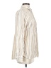 Universal Thread Stripes Ivory Long Sleeve Button-Down Shirt Size XS - photo 4