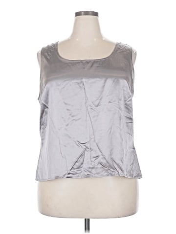 Hillard & Hanson Sleeveless Blouse (view 1)