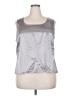 Hillard & Hanson Silver Sleeveless Blouse Size 2X - photo 1