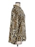 Maison d' Amelie Animal Print Gold Long Sleeve Blouse Size M - photo 4