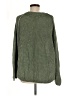 Blu Pepper 100% Cotton Solid Green Pullover Sweater Size M - photo 2