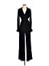 Jay Godfrey 100% Polyester Black Jumpsuit Size 2 - photo 1