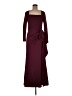 Xscape Burgundy Cocktail Dress Size 8 - photo 1