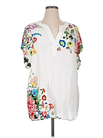 Jane and Delancey Short Sleeve Blouse (view 1)