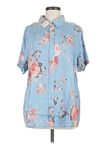 ALOV Short Sleeve Blouse (view 1)