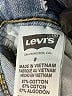 Levi's Solid Blue Jeans Size 8 - photo 4