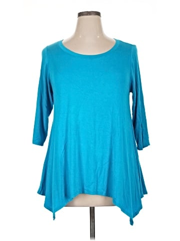 Green Envelope 3/4 Sleeve T-Shirt (view 1)