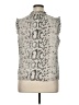 J.Crew Factory Store 100% Polyester Silver Sleeveless Blouse Size 14 - photo 2