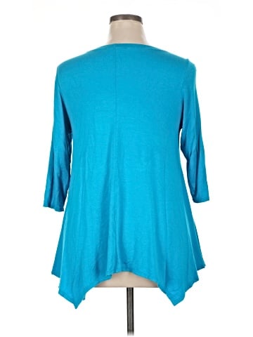 Green Envelope 3/4 Sleeve T-Shirt (view 2)