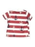 Unbranded Stripes Red Short Sleeve T-Shirt Size 2 - 3 - photo 2