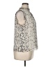 J.Crew Factory Store 100% Polyester Silver Sleeveless Blouse Size 14 - photo 4