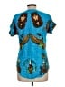 Assorted Brands Teal Short Sleeve Blouse Size L - photo 2