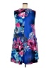 Assorted Brands Tropical Blue Casual Dress Size 3X - photo 2