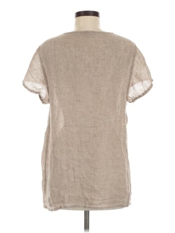 Flax Short Sleeve Blouse (view 2)