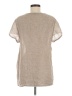 Flax Tan Short Sleeve Blouse Size 6 (S) - photo 2