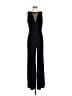 NW Nightway Solid Black Jumpsuit Size 8 - photo 1