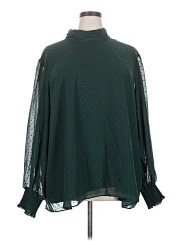 Universal Standard Long Sleeve Blouse (view 1)