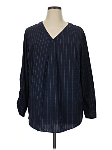Worthington Long Sleeve Blouse (view 1)