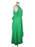 DKNY 100% Polyester Solid Green Cocktail Dress Size 14 - photo 4