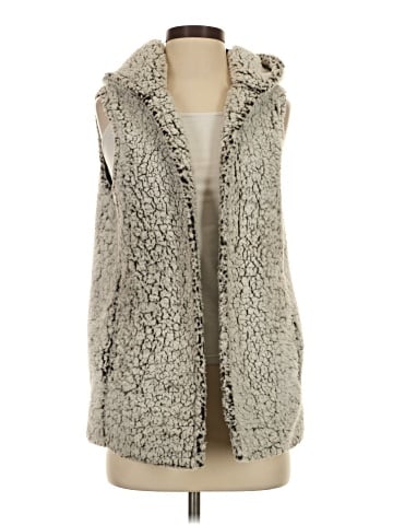 CoffeeShop Faux Fur Vest (view 1)