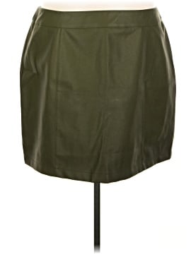 Forever 21 Plus Faux Leather Skirt (view 1)
