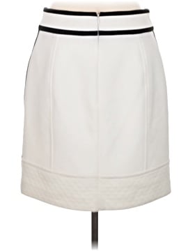 White House Black Market Faux Leather Skirt (view 2)